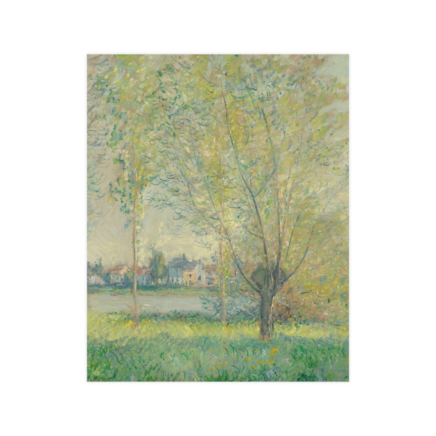 The Willows - Peaceful Landscape Fine Art Poster