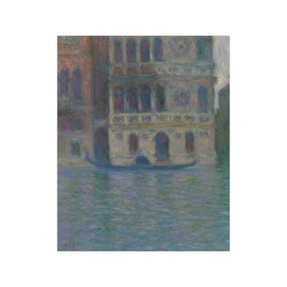Venice Palazzo Dario - Monet Fine Art Poster