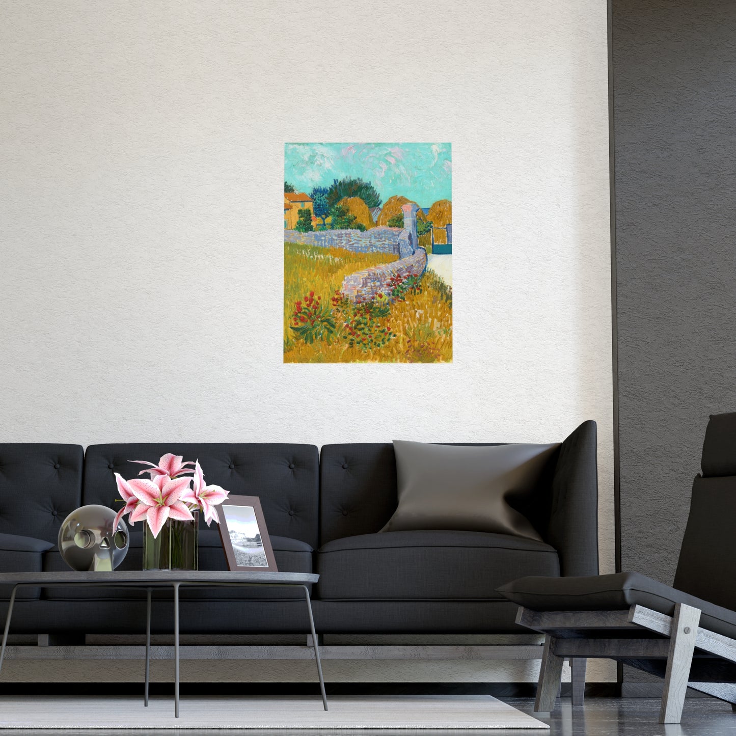 Farmhouse in Provence - Van Gogh Fine Art Poster