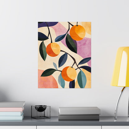 Orange Delight Botanical Fine Art Print