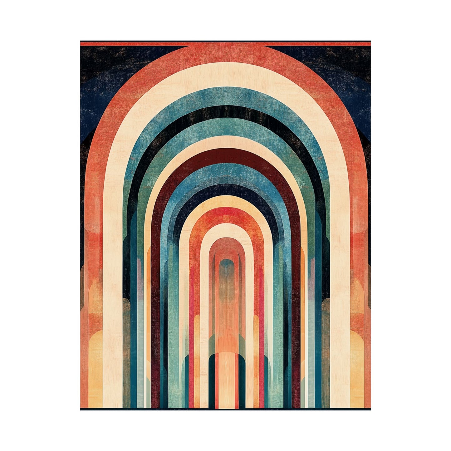 Doors of Perception Fine Art Print - Arches 11:11 - Bauhaus - Bohemian Wall Art - Modern Art - Matte Vertical Poster