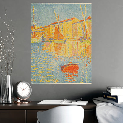 The Buoy La Bouee - Signac Fine Art Poster