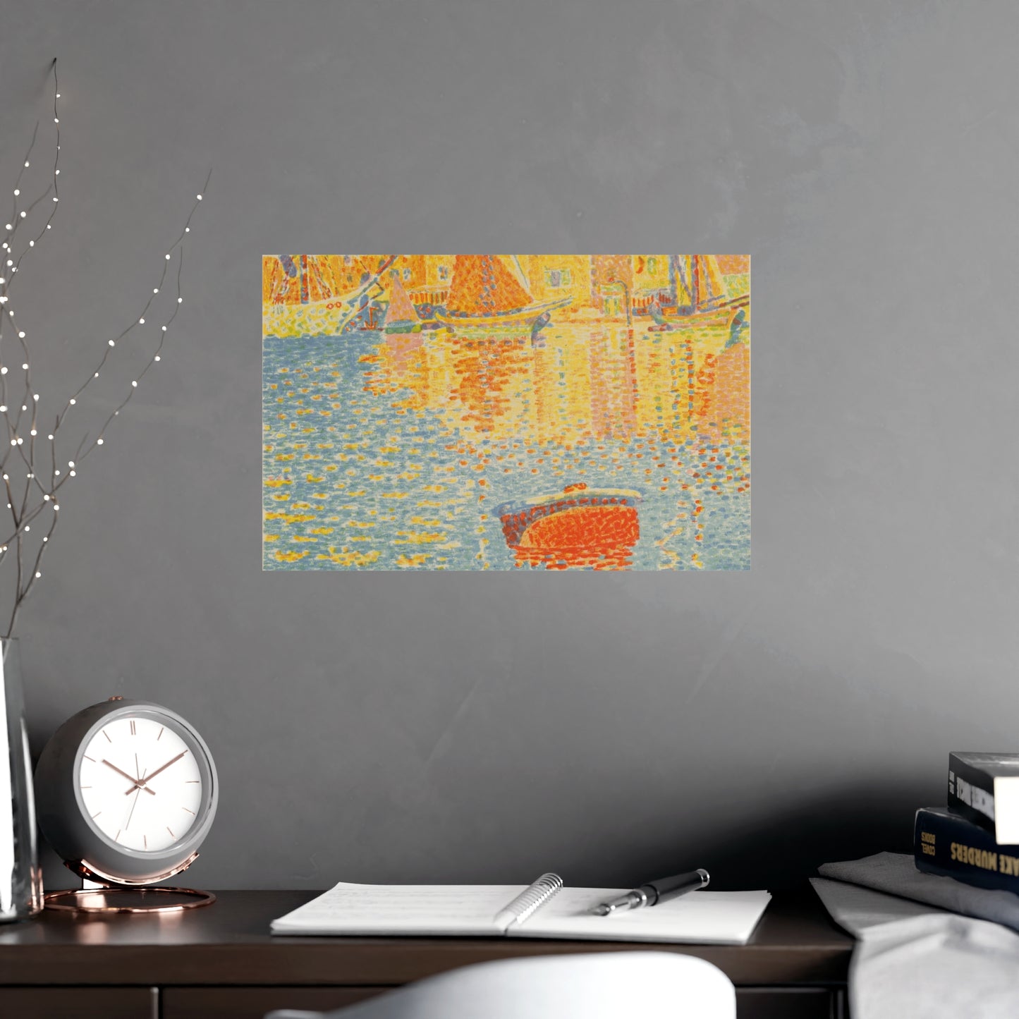The Buoy La Bouee - Signac Fine Art Poster