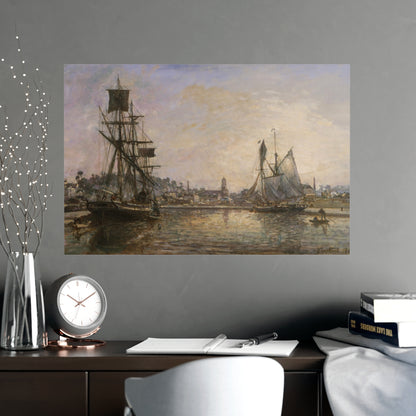 Honfleur Art Print - Museum Collection - Fine Art Poster