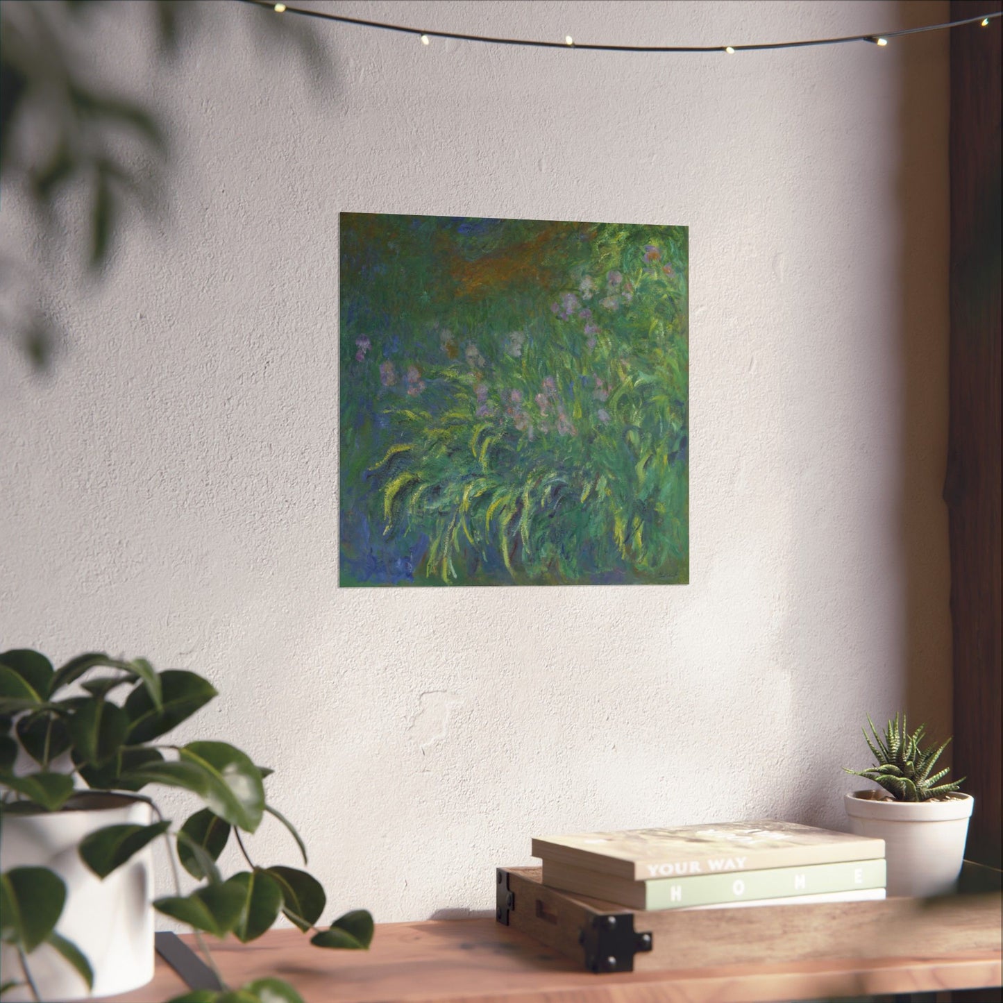 Claude Monet - Irises Botanical Fine Art Print