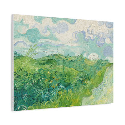 Vincent van Gogh - Green Wheat Fields Fine Art Canvas Print