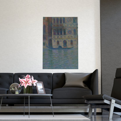 Venice Palazzo Dario - Monet Fine Art Poster