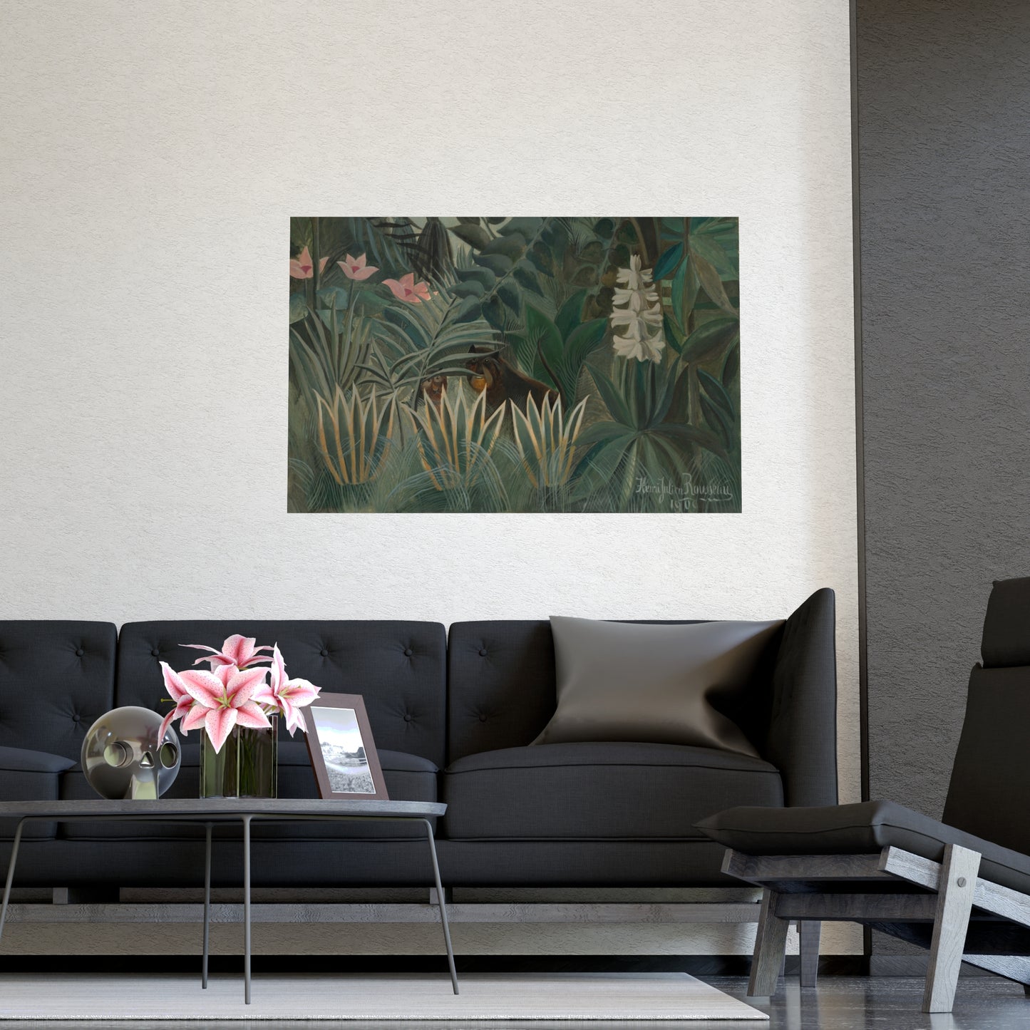 The Equatorial Jungle - Rousseau Tropical Fine Art Poster
