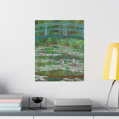 Claude Monet - Japanese Foot Bridge Fine Art Canvas Print