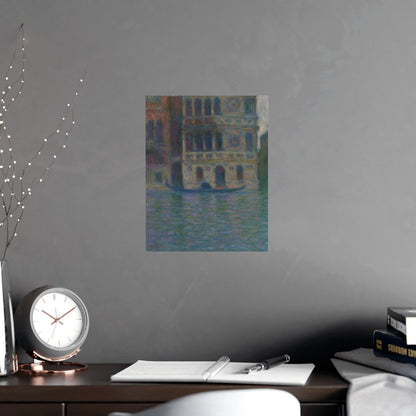 Venice Palazzo Dario - Monet Fine Art Poster