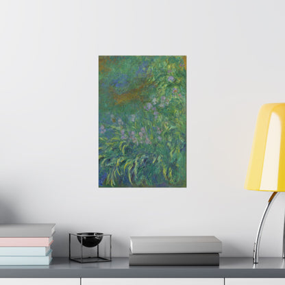 Claude Monet - Irises Botanical Fine Art Print