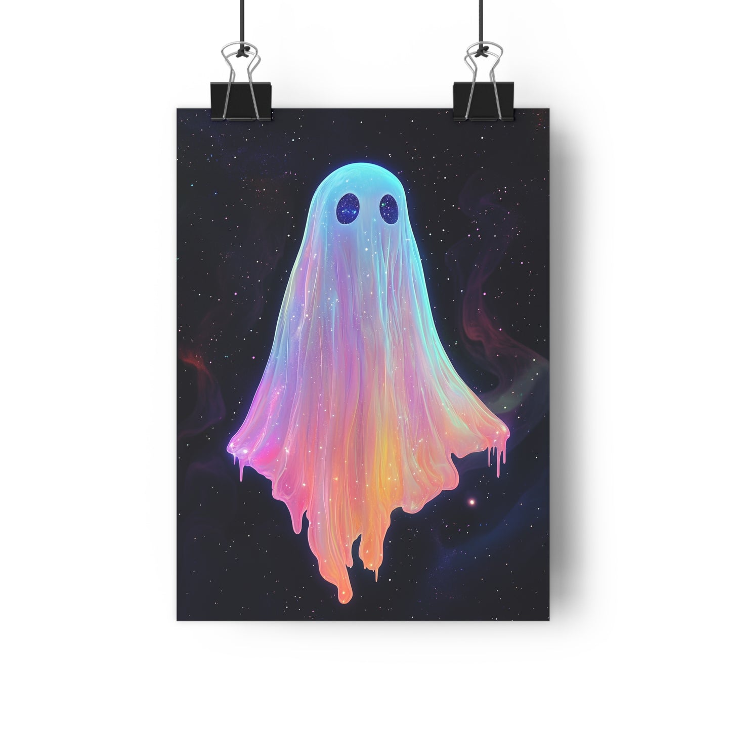 Cosmic Ghost Poster - Giclée Art Print