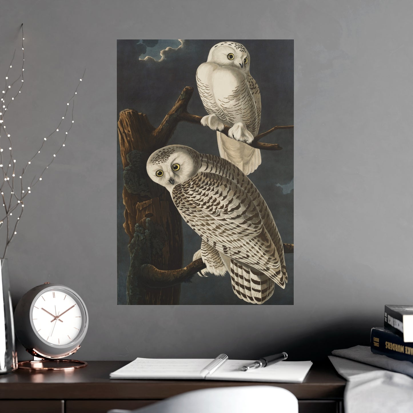 Snowy Owl - Audubon Birds - Fine Art Print
