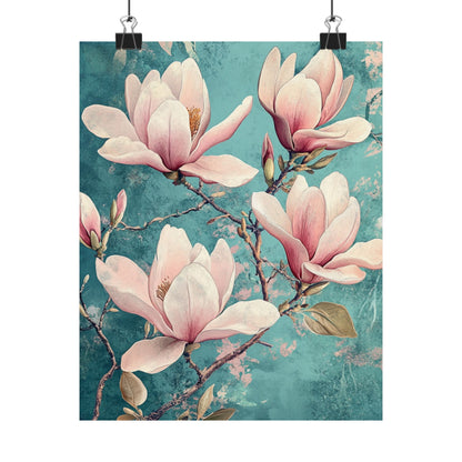 Blossoming Branches Pink Fine Art Print