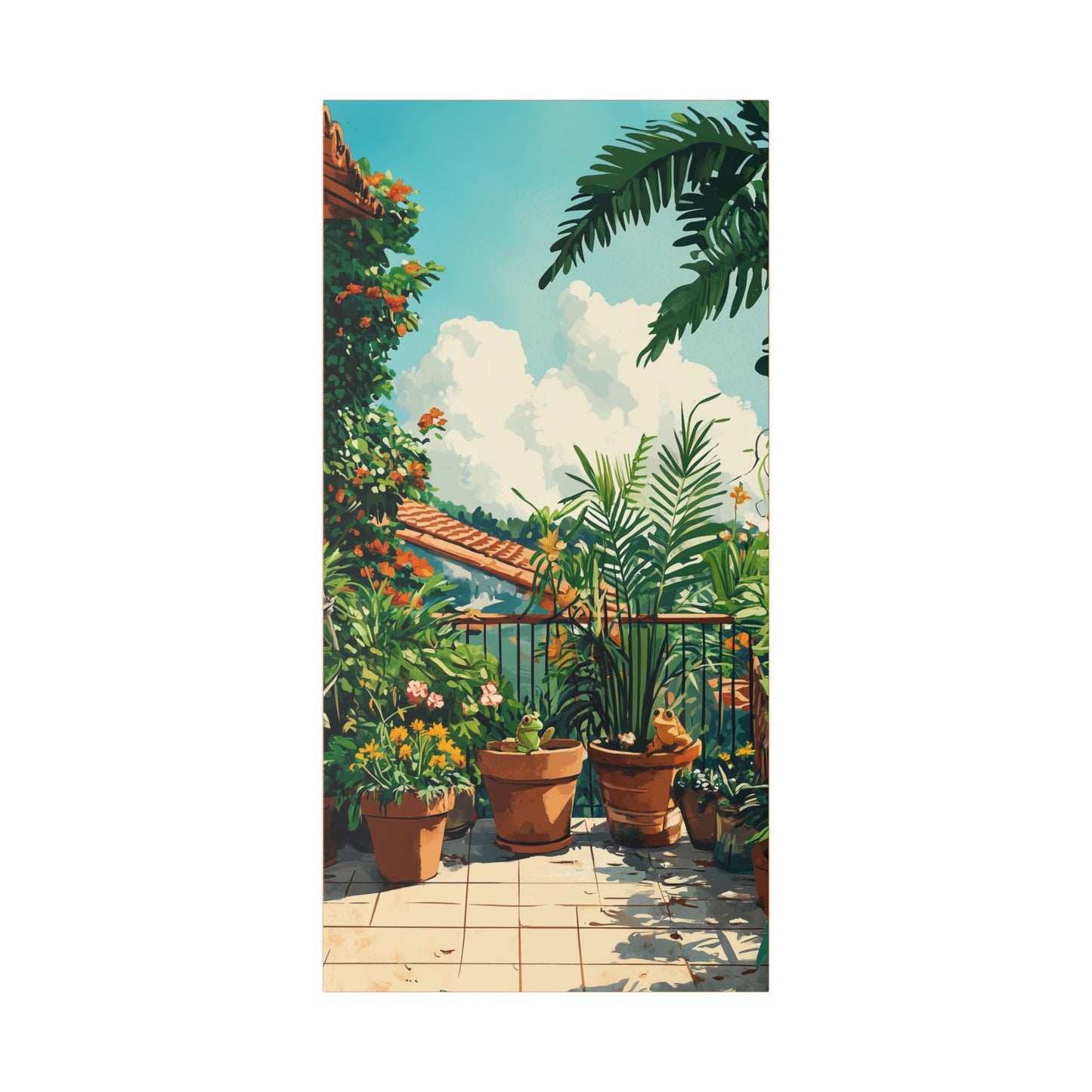 Room with a View - Let's Stay on Vacay Series- Fine Art Print on Canvas