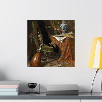 Elegant - Still Life Art - 17th Century Interior Painting - Fine Art Print - Gothic Art - Vintage Fine Art