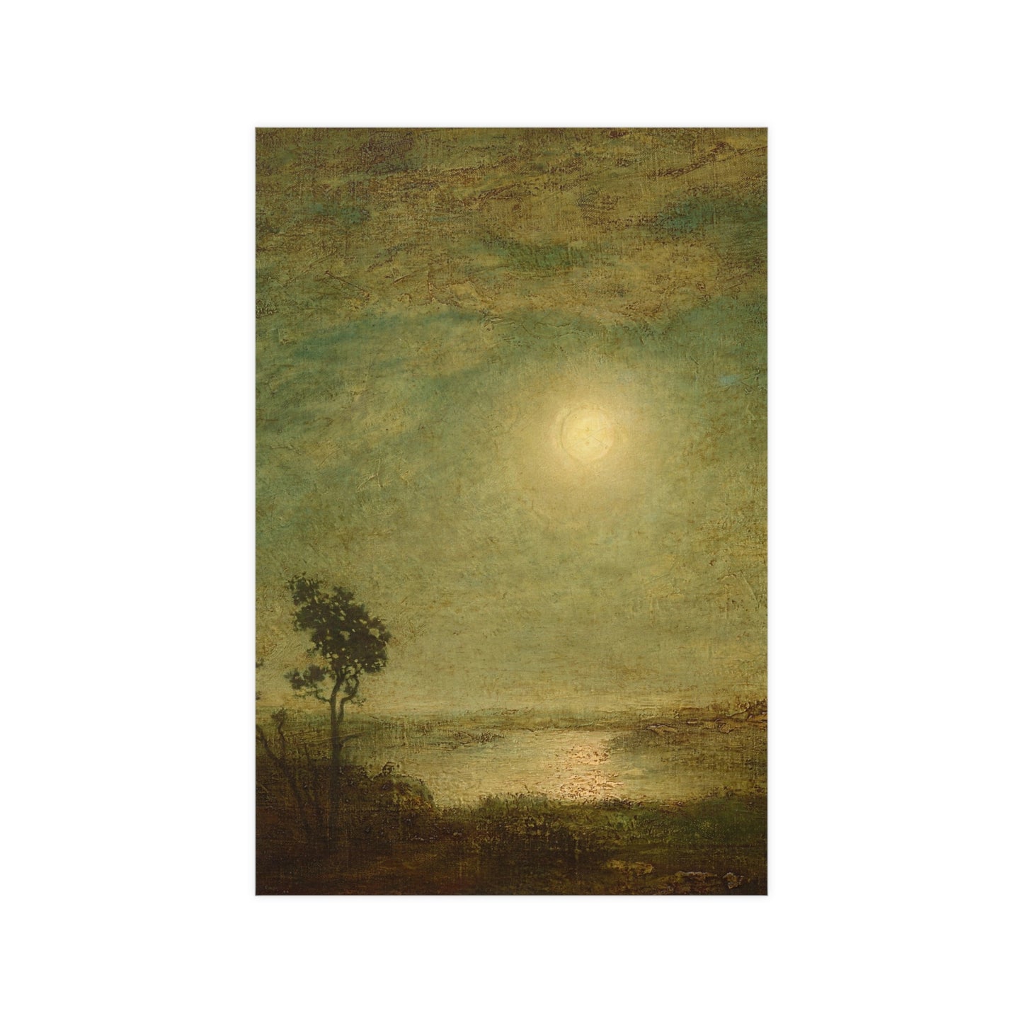 Moonlight II - Luminous Night Fine Art Poster