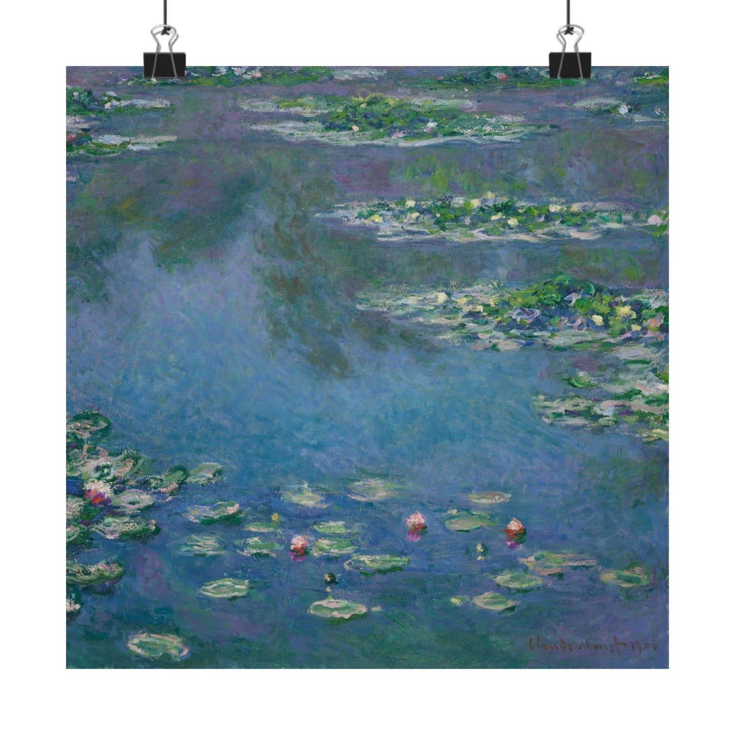 Claude Monet - Water Lilies Fine Art Print