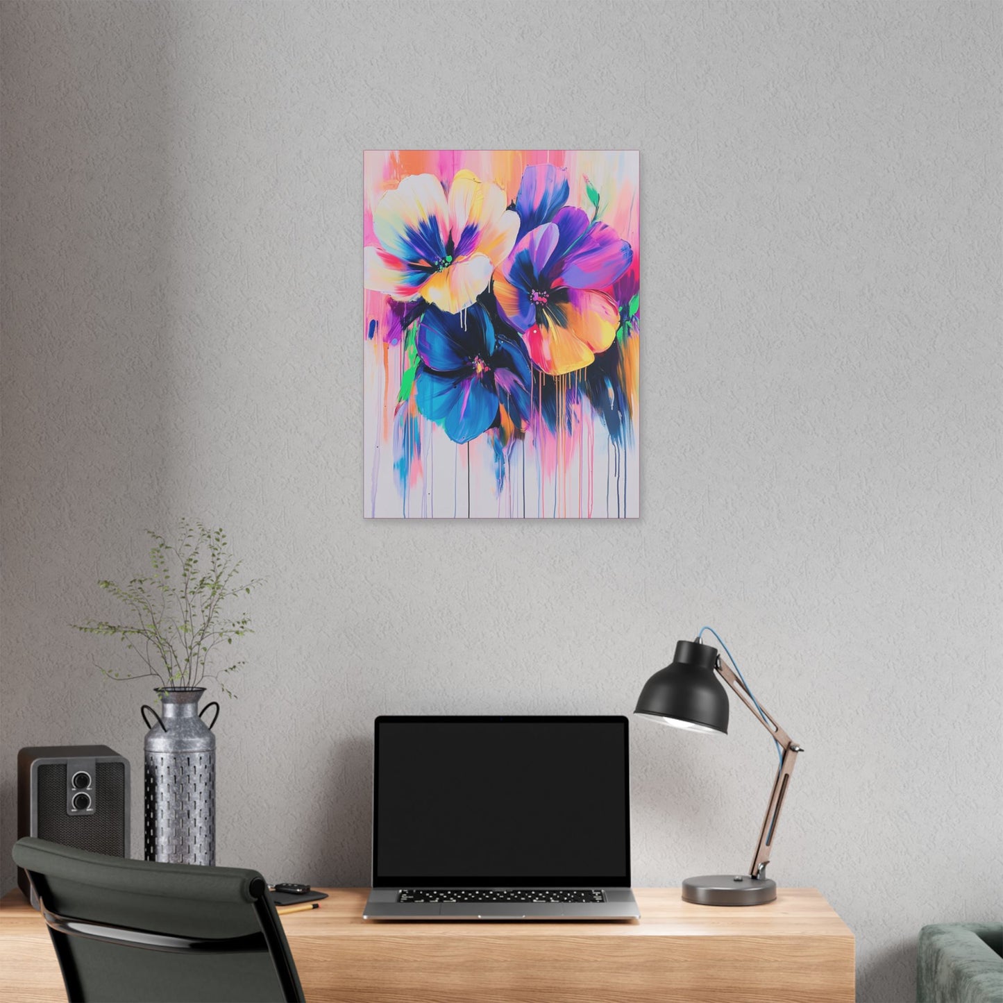 Color Blooms - Delight in Nature Series - Fine Art Print on Canvas
