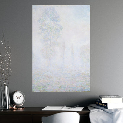 Morning Haze - Monet - Masterworks - Atmospheric Landscape Fine Art Poster