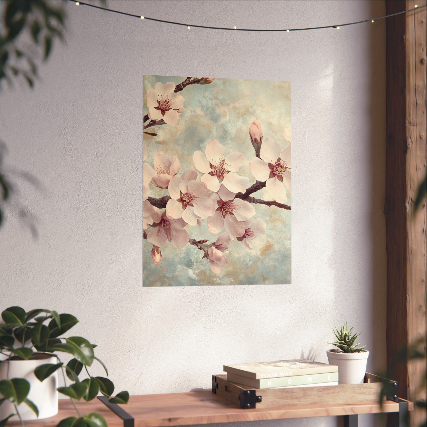 Blossoms Bring Serenity Floral Fine Art Print