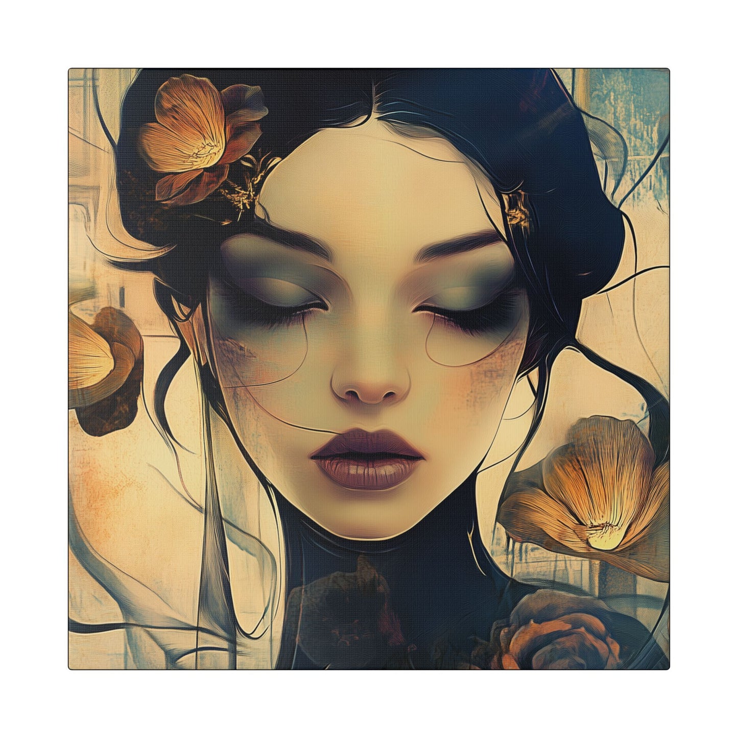 Up in Smoke - Secret Garden Series - Fine Art Print on Canvas