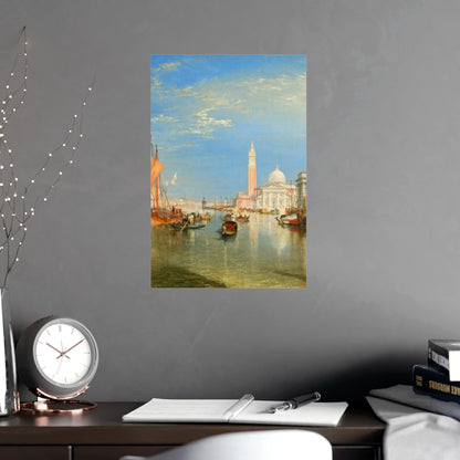 Venice Dogana and San Giorgio Maggiore - Turner Fine Art Poster