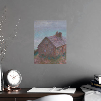 The Customs House at Varengeville - Monet Fine Art Poster
