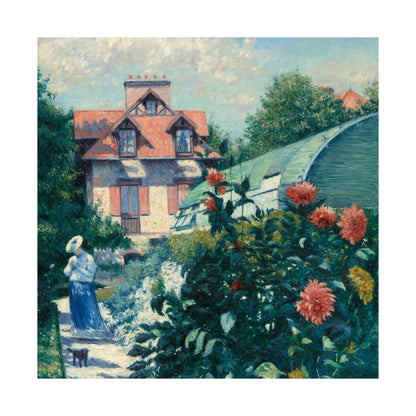 Dahlias Vintage Botanical Fine Art Print