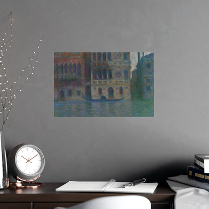 Venice Palazzo Dario - Monet Fine Art Poster