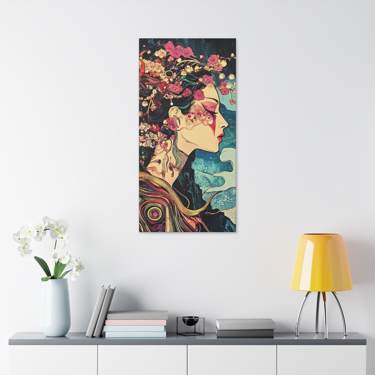 Listen to the Wind - Fine Art Print - on Canvas