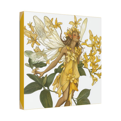 Honeysuckle Blossom - Flowers & Fairies Collection - Wall Art on Canvas