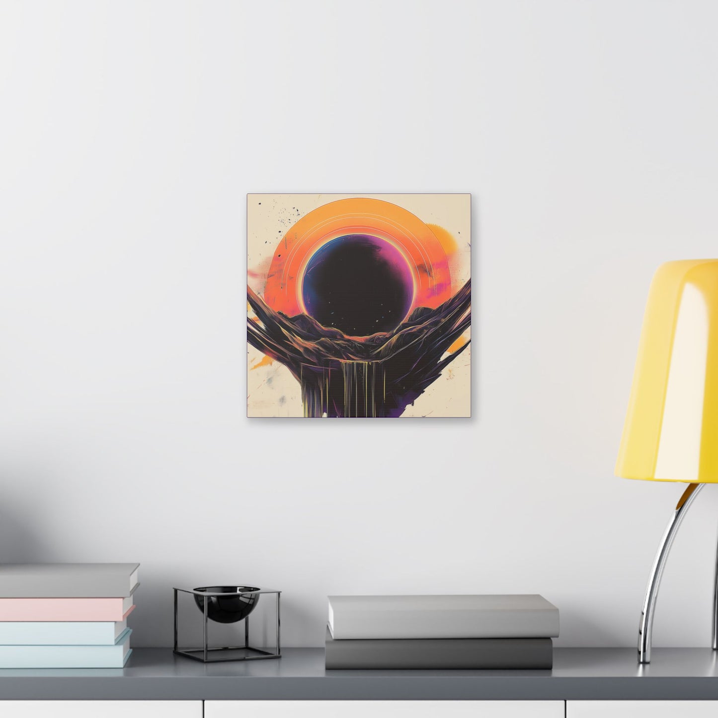 Valley of Dreams - Abstract Color Series- Fine Art Print on Canvas