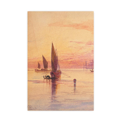 Santa Maria della Salute Venice at Sunset - Fine Art Poster