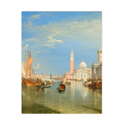 Venice Dogana and San Giorgio Maggiore - Turner Fine Art Poster