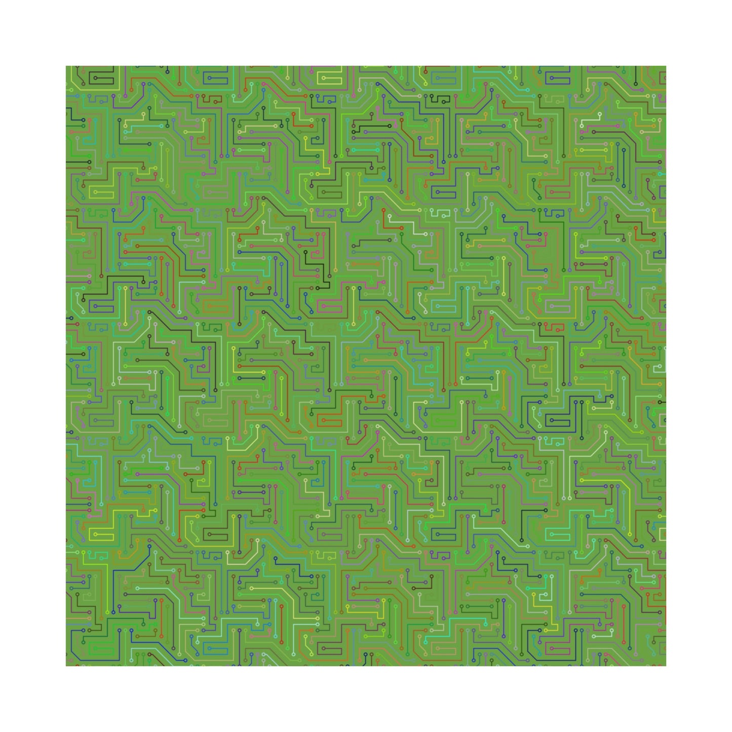 Circuit Board Art Print - Multi-color - Tech- Vertical Poster - Modern Wall Art