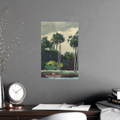 Red Shirt Homosassa Florida - Winslow Homer Fine Art Poster