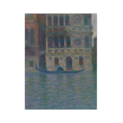 Venice Palazzo Dario - Monet Fine Art Poster