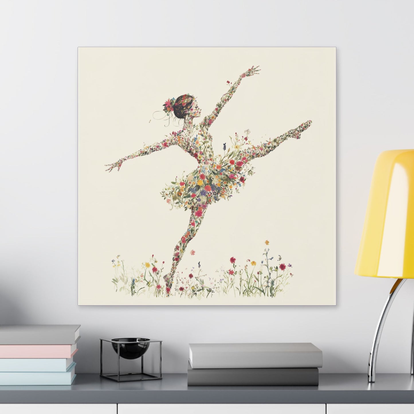 You Belong Among the Wild Flowers - Frolic - on Canvas