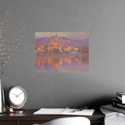 Vetheuil - Monet Village Landscape Fine Art Poster