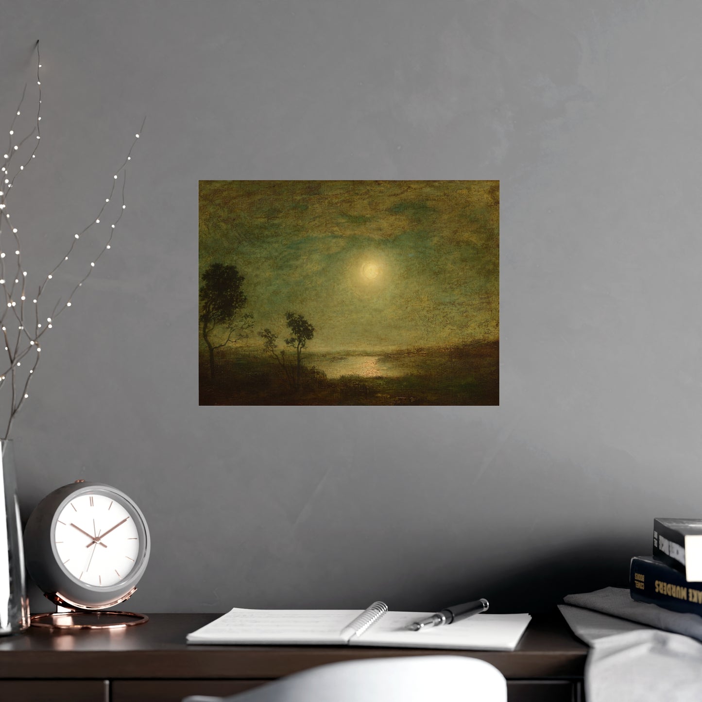 Moonlight II - Luminous Night Fine Art Poster