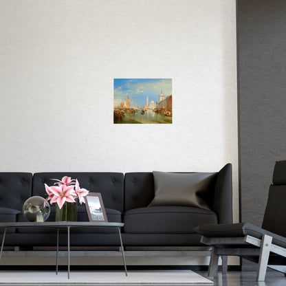 Venice Dogana and San Giorgio Maggiore - Turner Fine Art Poster