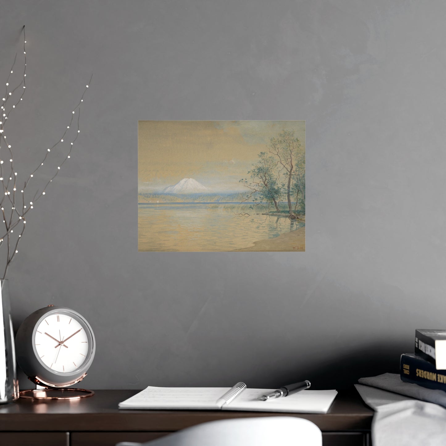 Mount Tacoma - Pacific Northwest Landscape Fine Art Poster