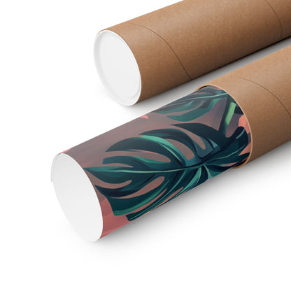 Tropical Monstera Botanical Fine Art Print