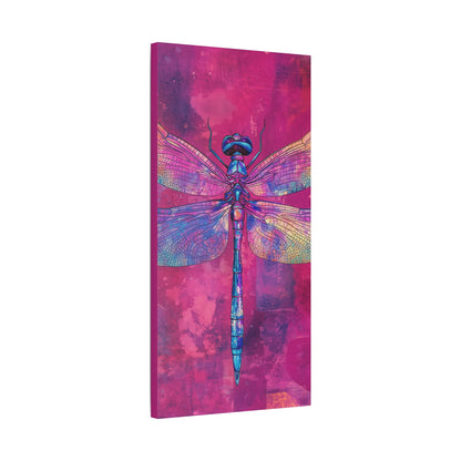 Vibrant Dragonfly - Secret Garden Series -  Fine Art Print on Canvas