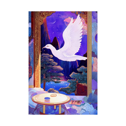 Into the Mystic Dove Messenger Fine Art Print