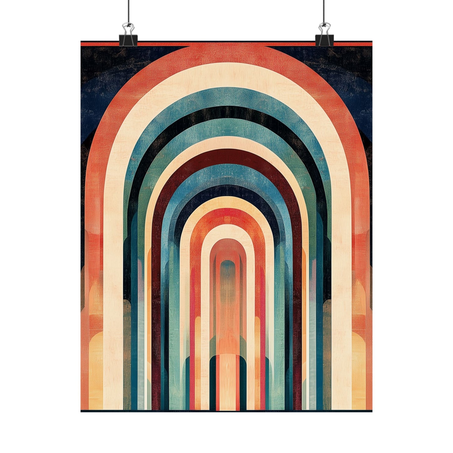 Doors of Perception Fine Art Print - Arches 11:11 - Bauhaus - Bohemian Wall Art - Modern Art - Matte Vertical Poster