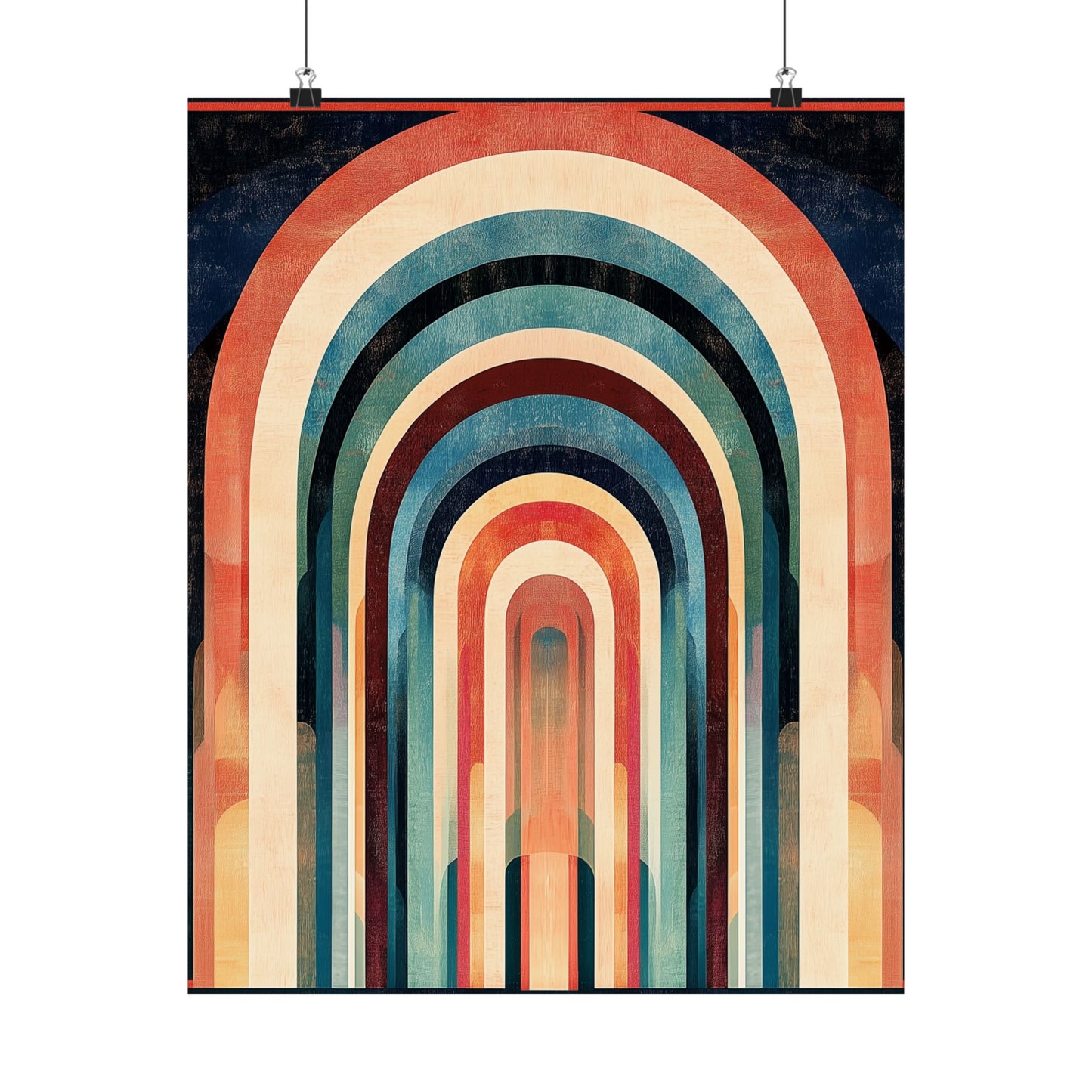 Doors of Perception Fine Art Print - Arches 11:11 - Bauhaus - Bohemian Wall Art - Modern Art - Matte Vertical Poster