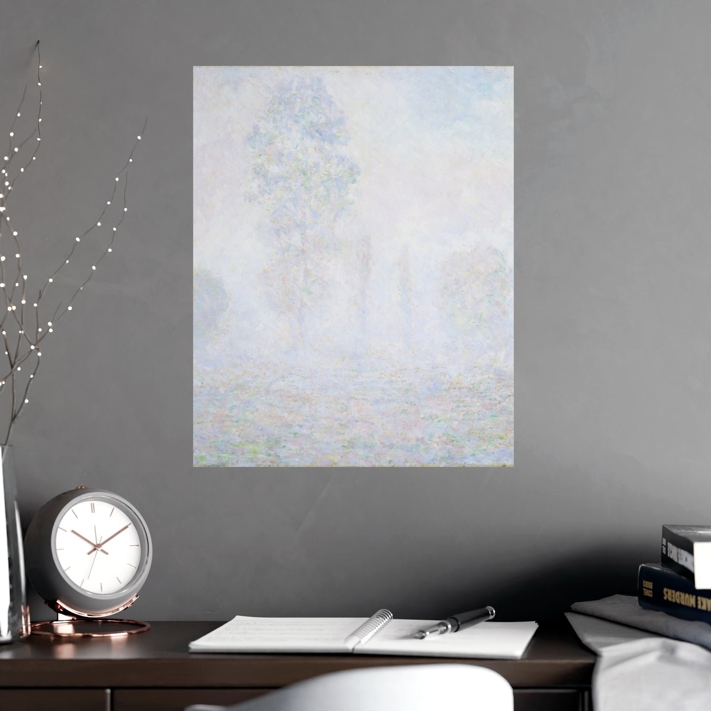 Morning Haze - Monet - Masterworks - Atmospheric Landscape Fine Art Poster