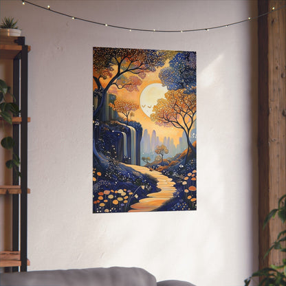 Enchanted Path Fine Art Print - Serene Scenes - Delight in Nature - Wall Art for Home Décor - Posters